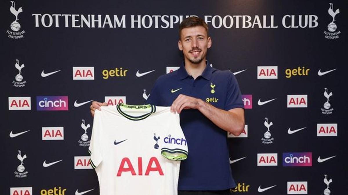 El Tottenham da la bienvenida a Clément Lenglet.