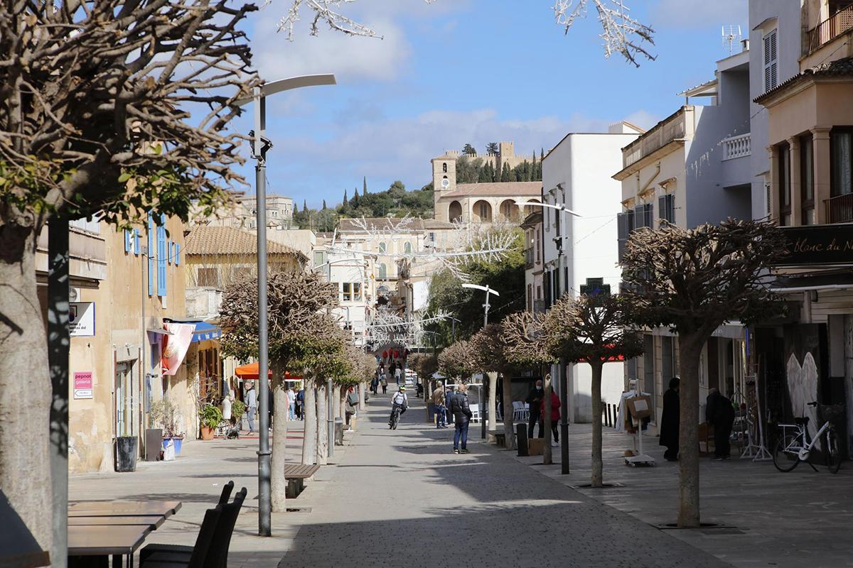 Das Dorf Artà im Nordosten Mallorcas.