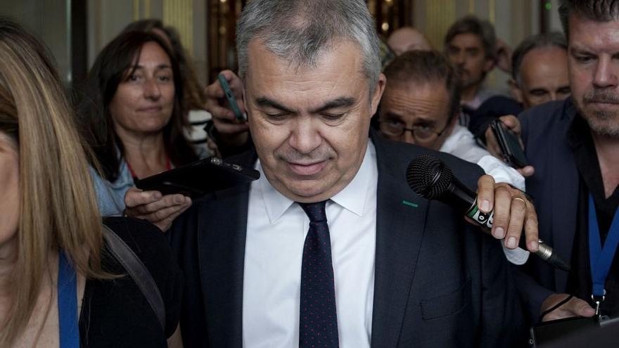 Santos Cerdán, el 12 de juny de l’any passat, al Congrés. | JOSÉ LUIS ROCA