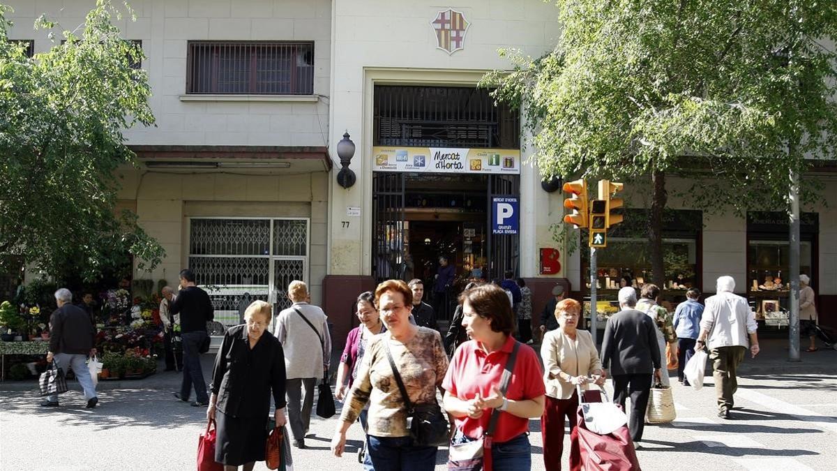 El mercado de Horta.