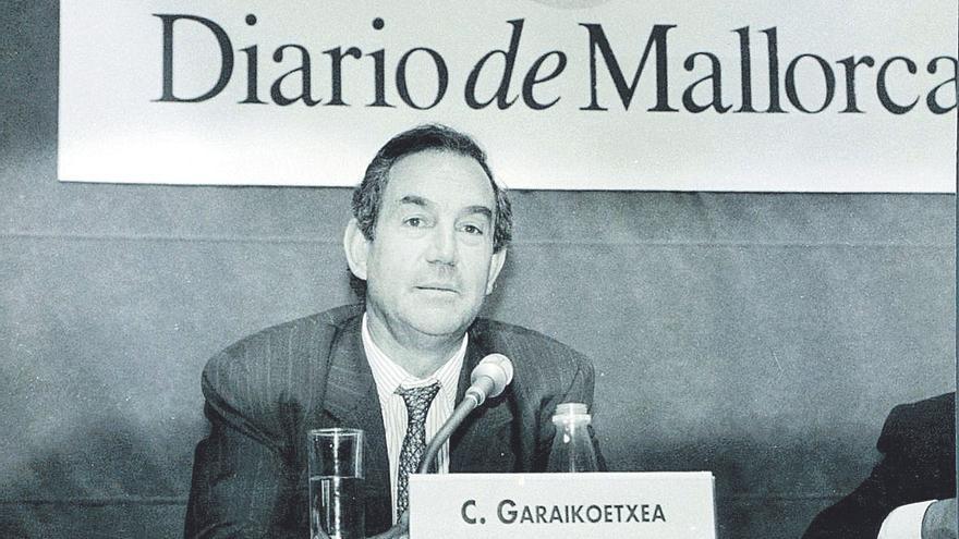 El exlehendakari Carlos Garaikoetxea