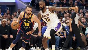 Curry y LeBron, en una imagen de archivo