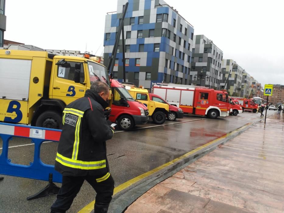 Bomberos de toda España despiden a Eloy Palacio