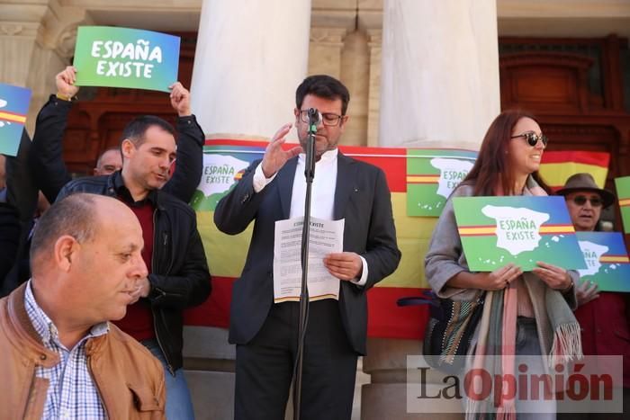 Concentración 'España existe' en Cartagena