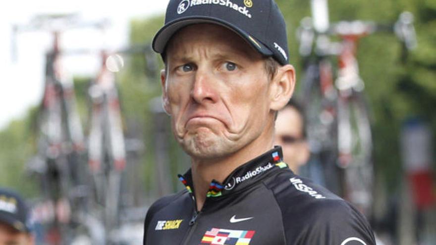 El ciclista estadounidense del Radioshack Lance Armstrong