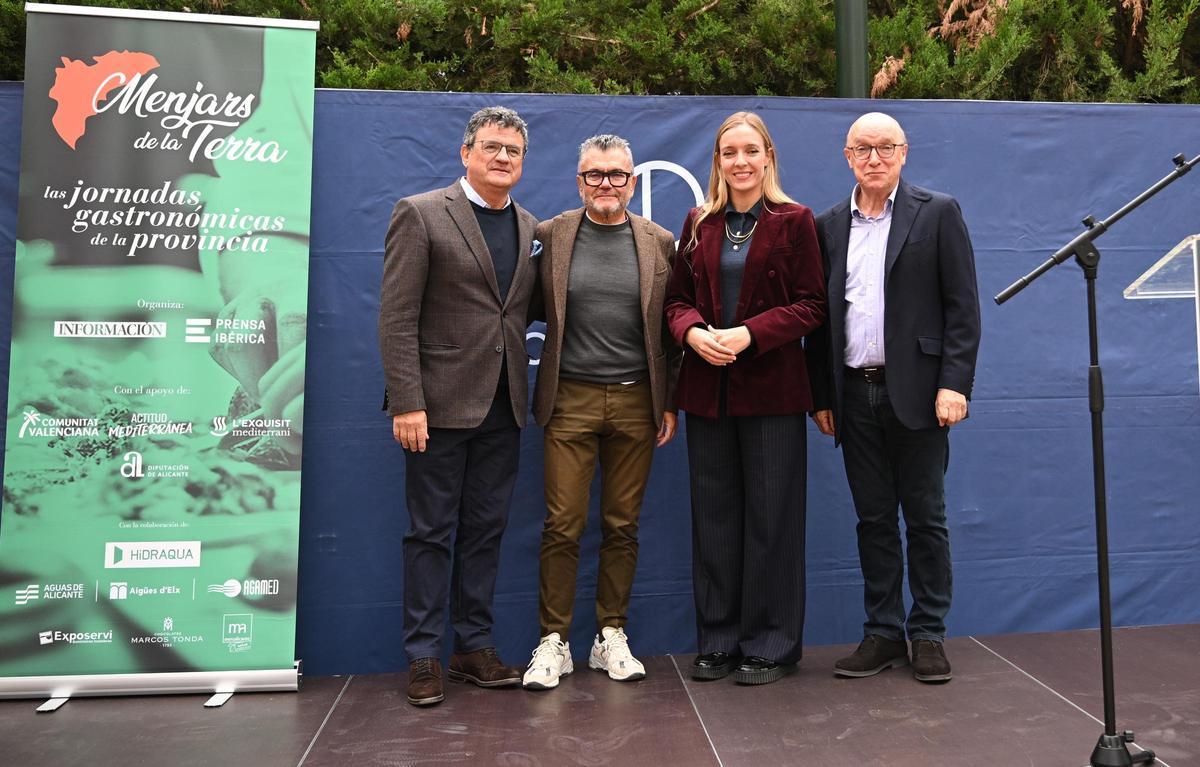 La granada mollar protagonista en la inauguración de Menjars de la Terra en el Restaurante La Taula de Elche