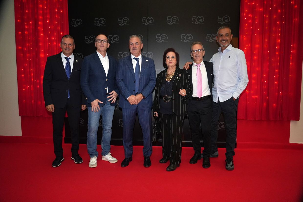 Galería de fotos de la gala del 50º aniversario de Grúas Tomás en Vila-real