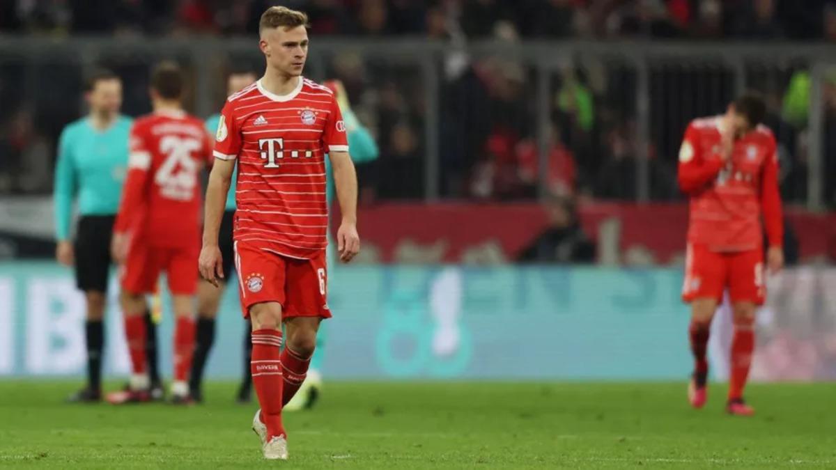 Kimmich salió visiblemente enfadado del partido