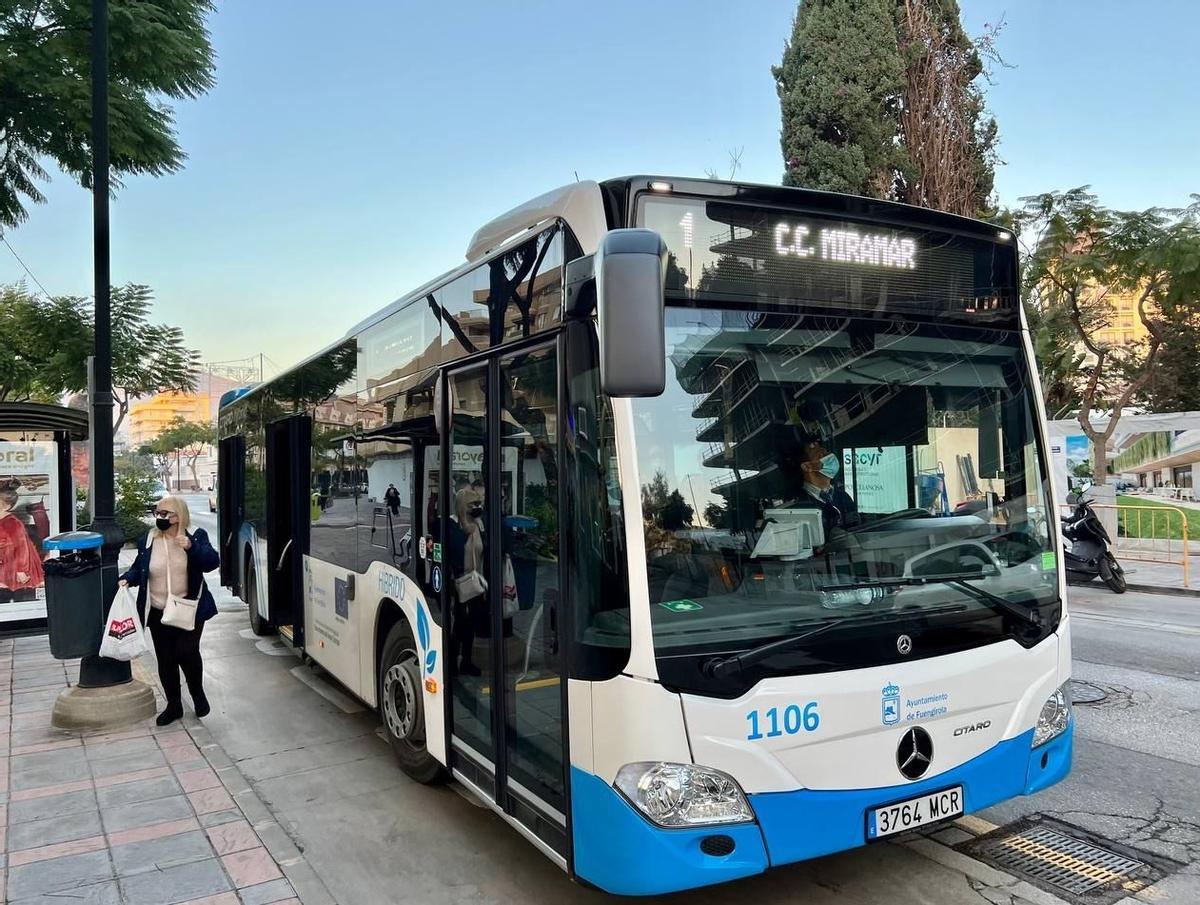 Autobús urbano de Fuengirola.
