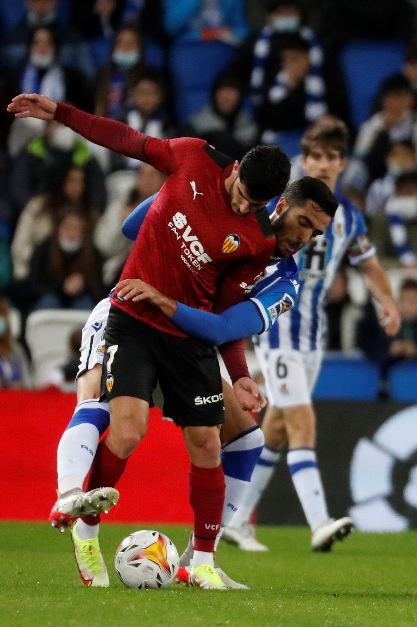 Las imágenes del Real Sociedad - Valencia CF