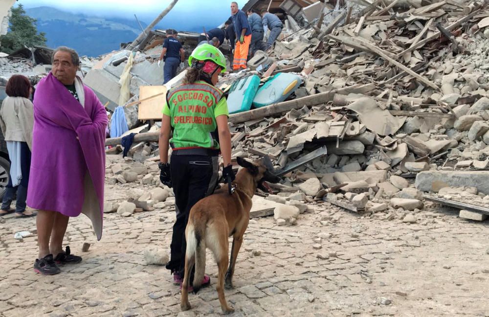 Terremoto en el centro de Italia