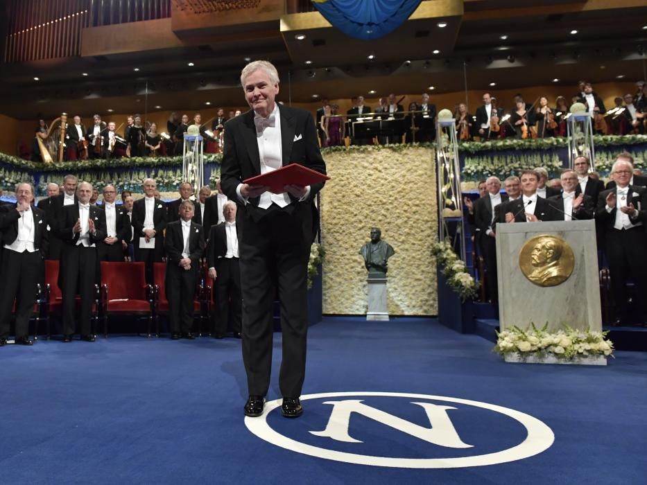 Nobel award ceremony in Stockholm