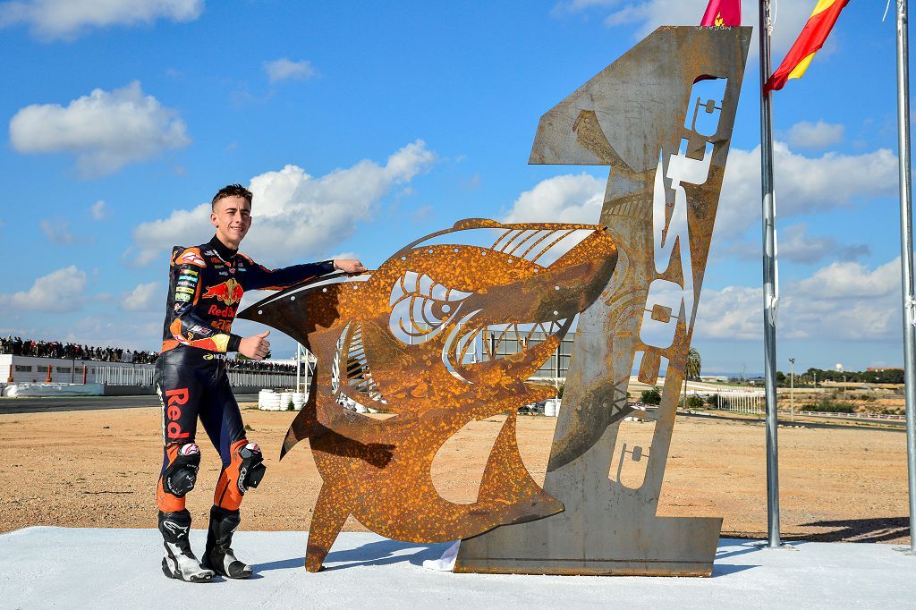 Curva de Pedro Acosta en el Circuito de Cartagena