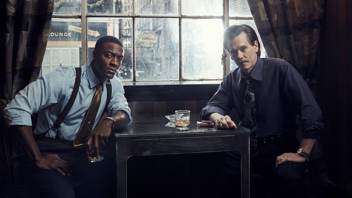 Aldis Hodge as Decourcy Ward and Kevin Bacon as Jackie Rohr in CITY ON A HILL. Photo: Eric Ogden/SHOWTIME