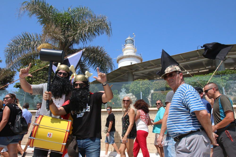 Manifestación de Jusapol por la equiparación salarial