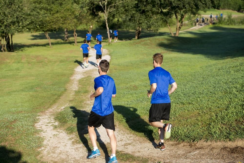 Entrenamiento del Real Oviedo