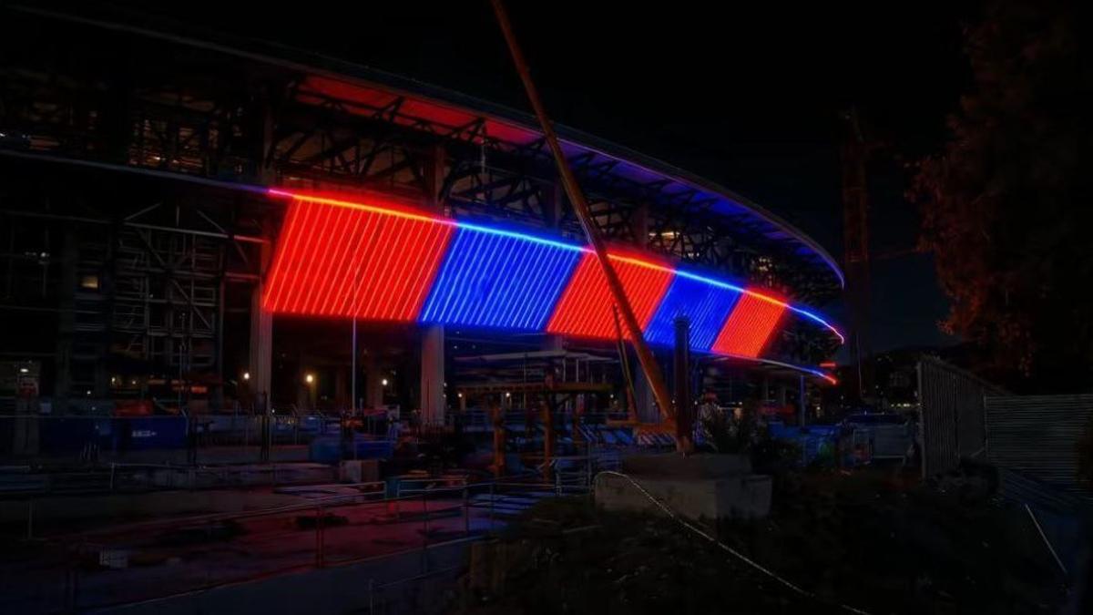 Las vistas del Spotify Camp Nou desde el exterior