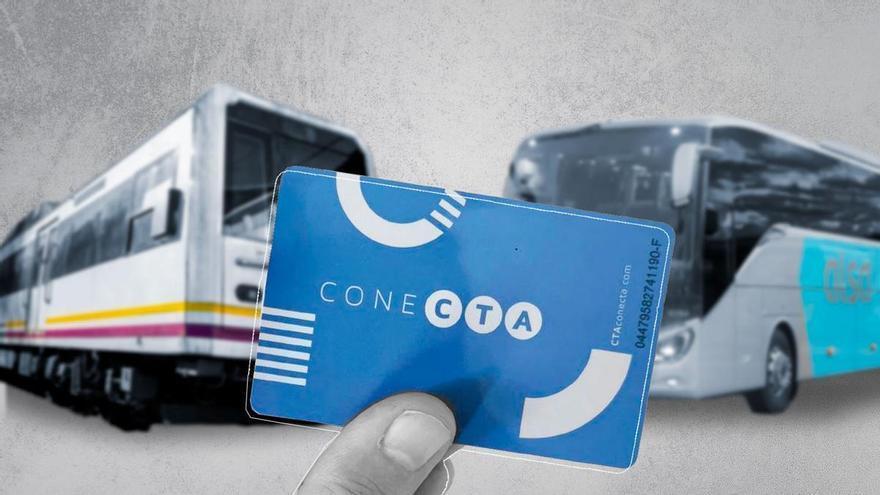 El Consorcio de Transportes pone en marcha la nueva tarjeta &quot;Conecta&quot; con una prueba piloto