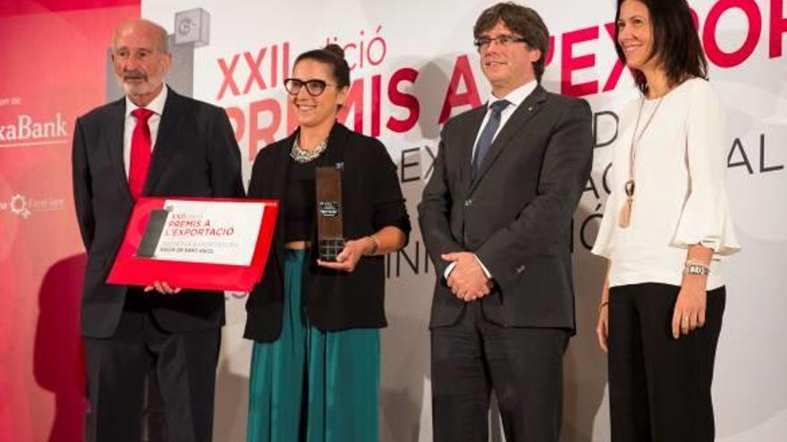 La Cambra premia l&#039;exportació de Sant Aniol, Olot Meats i Enprom