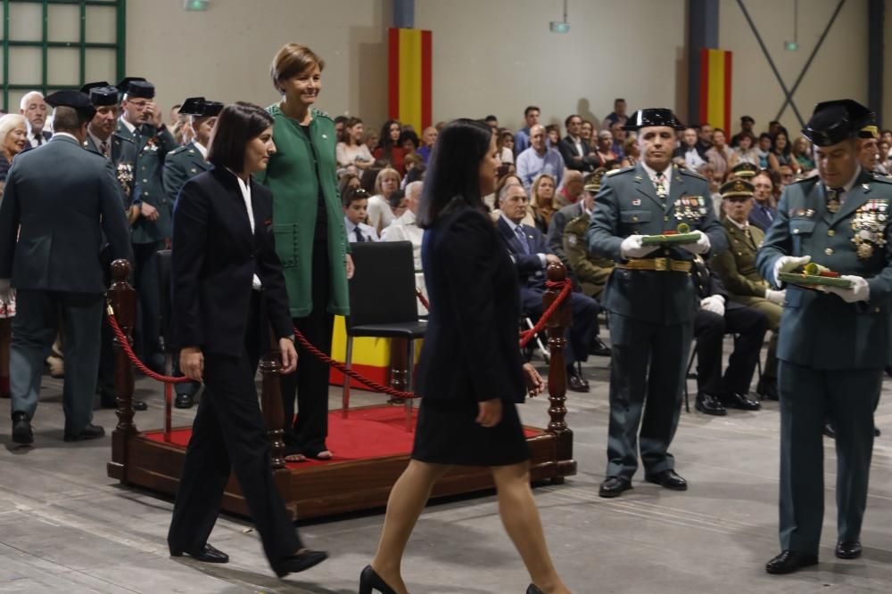 Festividad del Pilar celebrada por la Comandancia de la Guardia Civil de Gijón