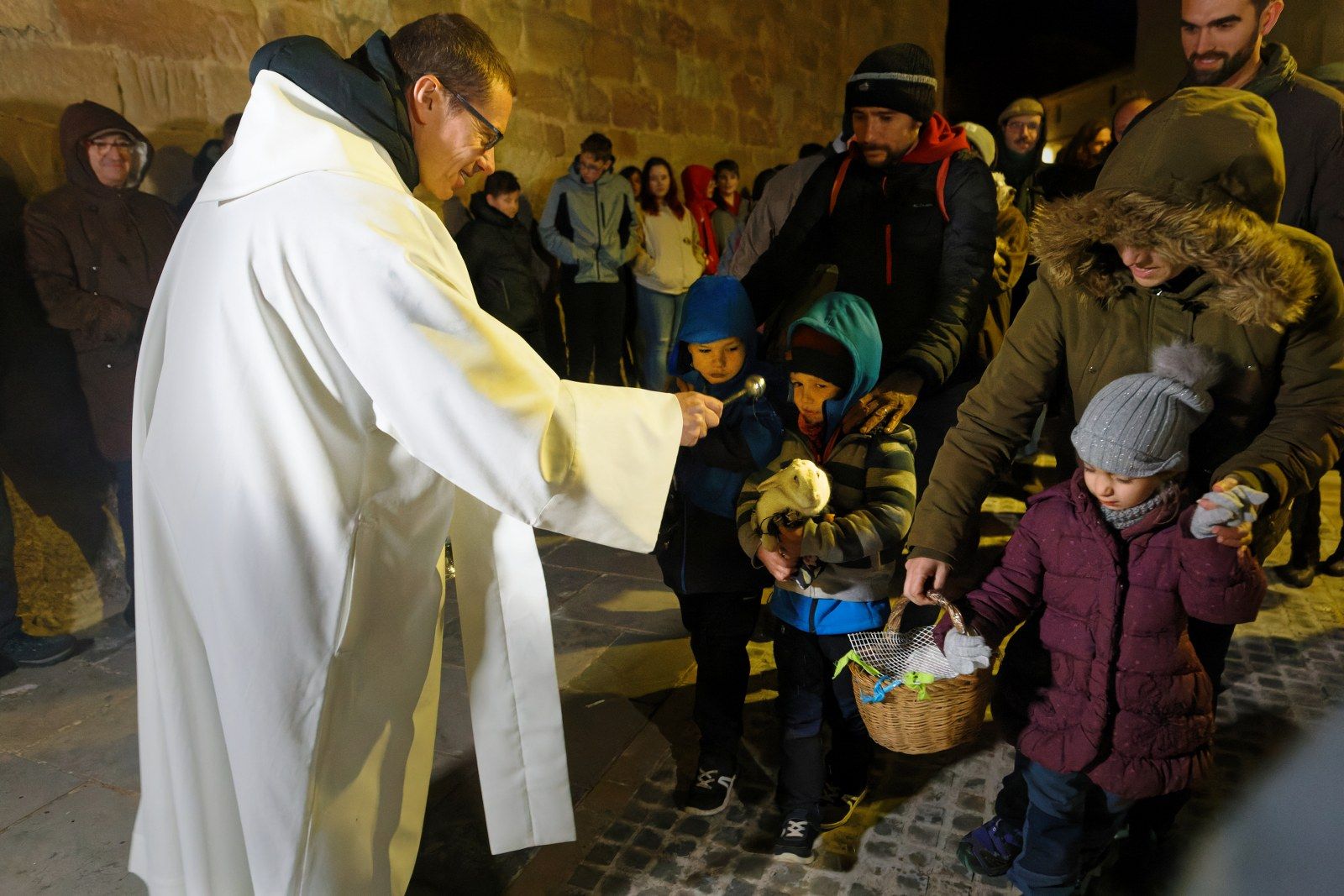 Las imágenes del remate de Sant Antoni en Portell