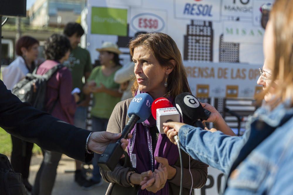 Acto de Pobresa Zero en la Universitat Politècnica