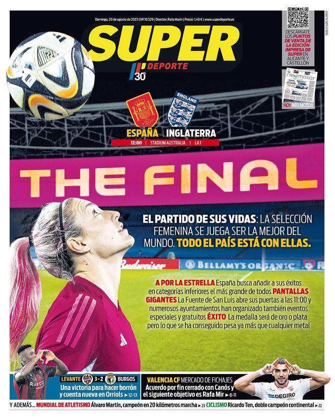 Las portadas de la prensa deportiva de hoy