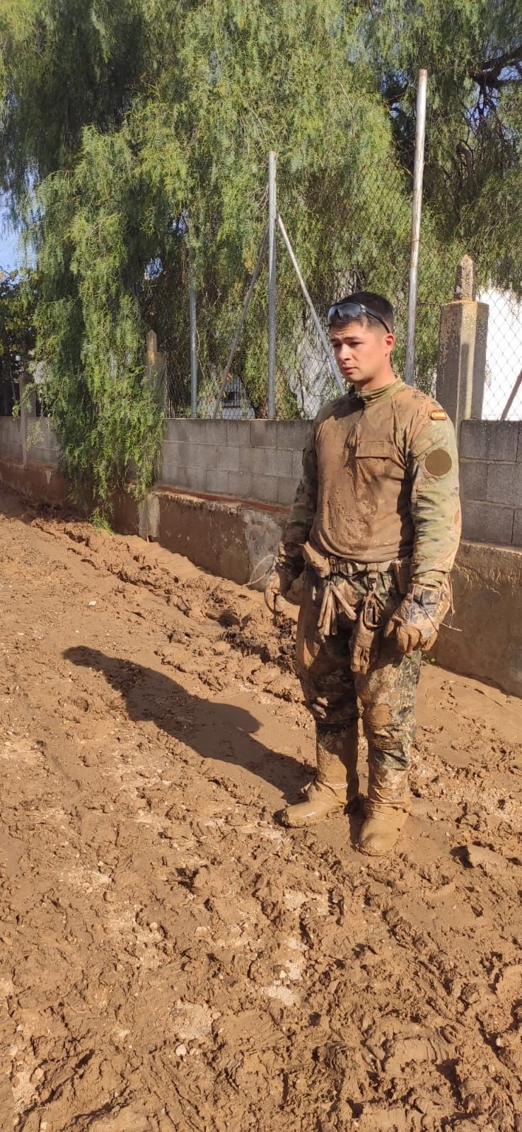 Militares de la BRIX siguen trabajando en la zona cero de la DANA