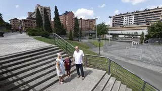 El barrio de Villafría (Oviedo) aplaude las futuras rampas de acceso al parque: “Hacían falta, eran muy necesarias”