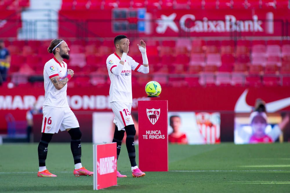 Sevilla - Valencia, en imágenes