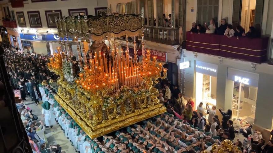 La Virgen de la Esperanza, en la calle Especería