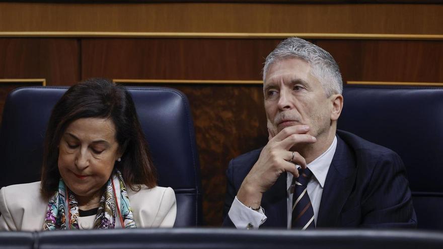 El Govern cedeix a la pressió i Marlaska, Albares, Robles i Bolaños compareixeran al Congrés per la crisi de Ceuta