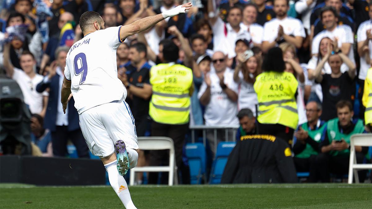 Benzema cerró el marcador ante el Espanyol