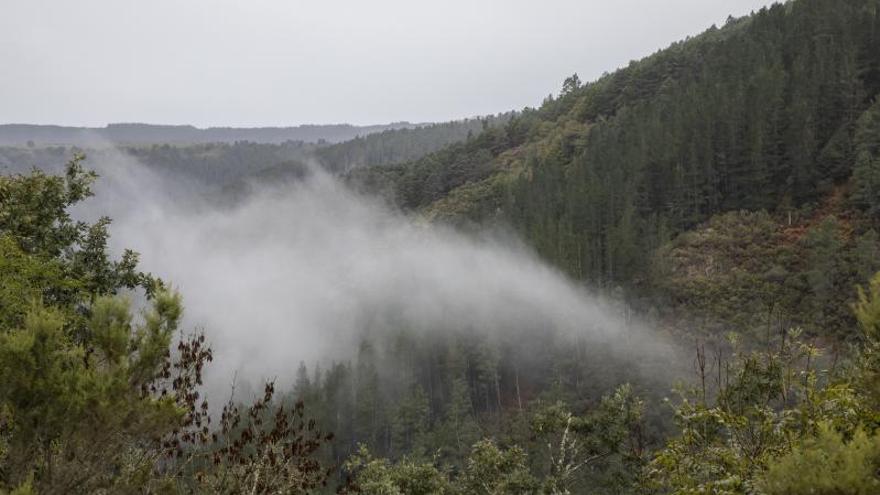 La niebla omnipresente en los otoño-inviernos de esta comarca de la provincia de Lugo