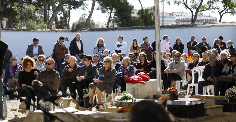 Homenaje en Castelló a las víctimas del franquismo