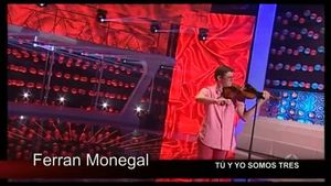 Raúl va enlluernar a tothom en el seu debut (’El número uno’, A-3 TV).