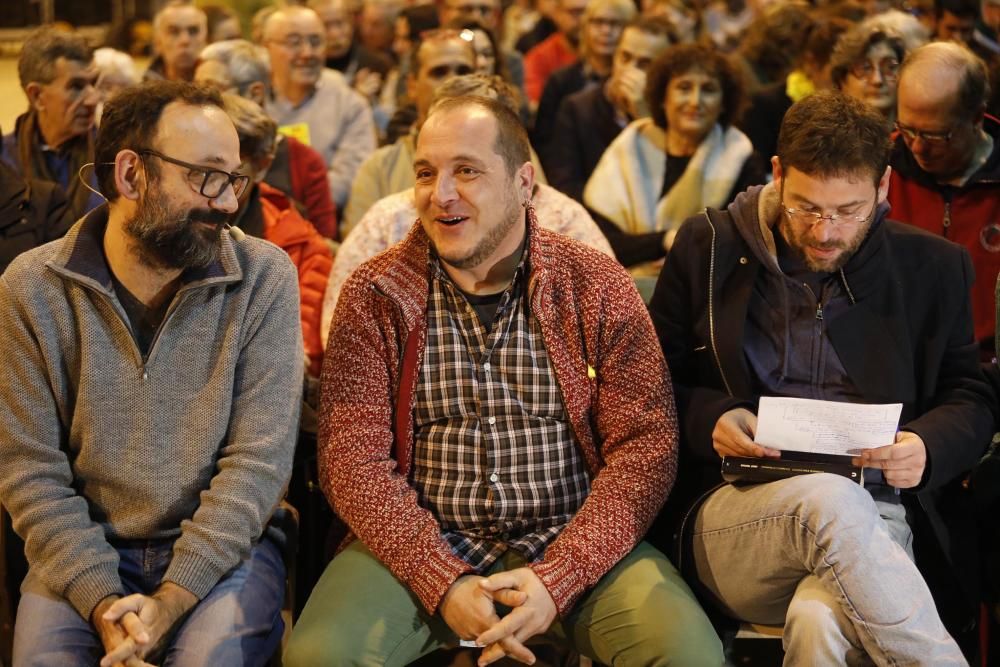 Acte electoral de la CUP a Girona