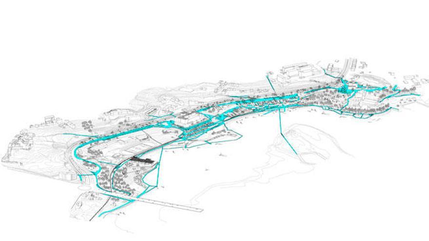 Un proyecto para remodelar As Xubias  y A Pasaxe, ganador del mayor premio de Urbanismo de Europa