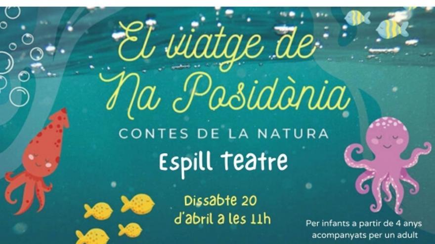 Contacontes-teatre: El viatge de na Posidònia, amb Espill Teatre