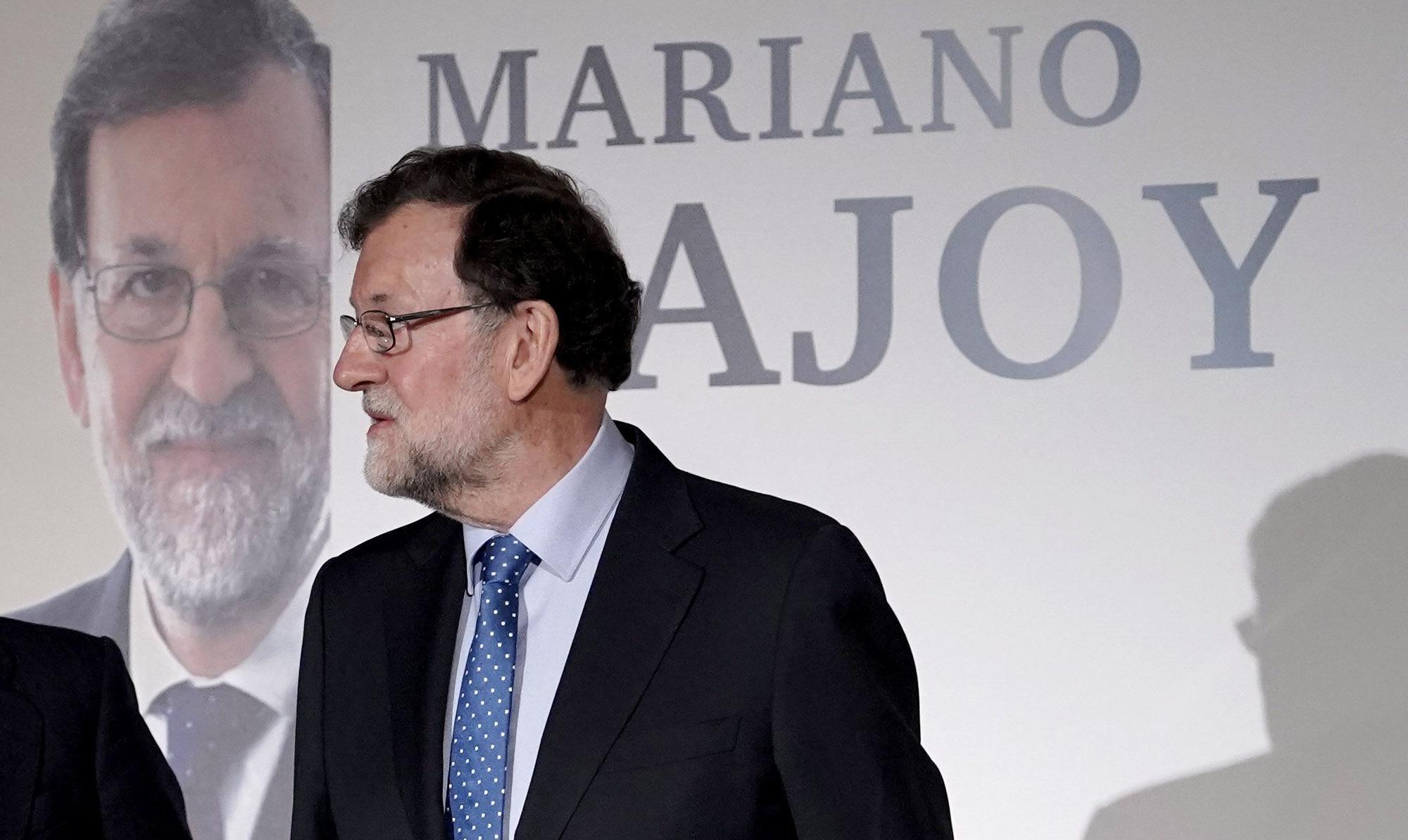 Mariano Rajoy, en la presentación de su libro. FOTO JOSÉ LUIS ROCA