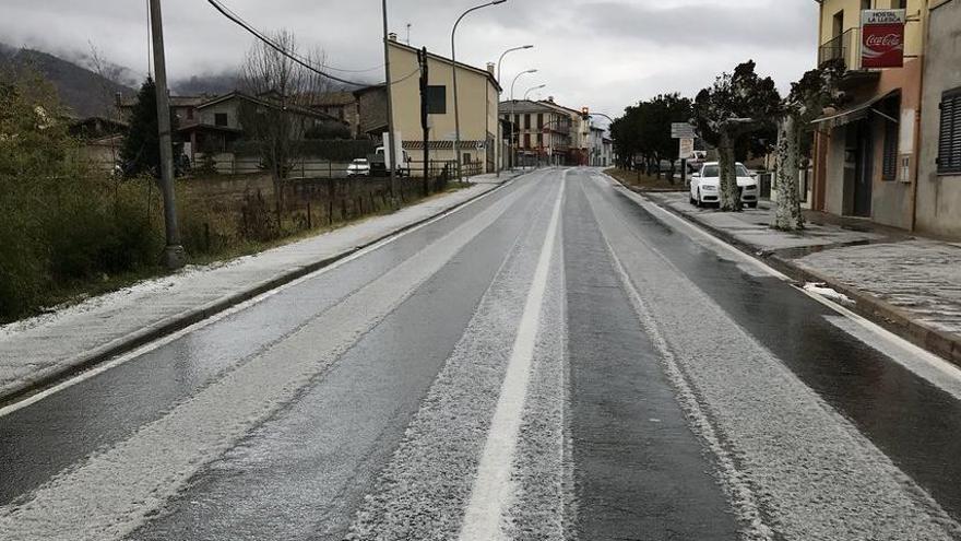 Pedregada a la Vall de Bianya