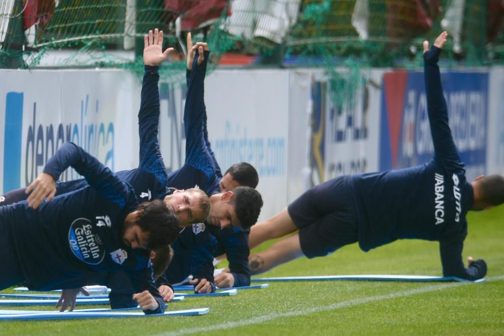 Lux, Carles Gil, Mosquera y Kakuta tampoco se ejercitaron con el equipo.