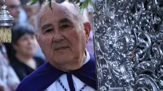 Hondo pesar en Mérida por la muerte de Antonio Miranda, el mayordomo de la Cofradía Nuestra Señora del Mayor Dolor