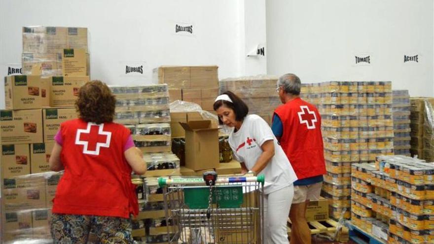 Cruz Roja repartirá 342.000 kilos de alimentos entre cerca de 16.000 personas