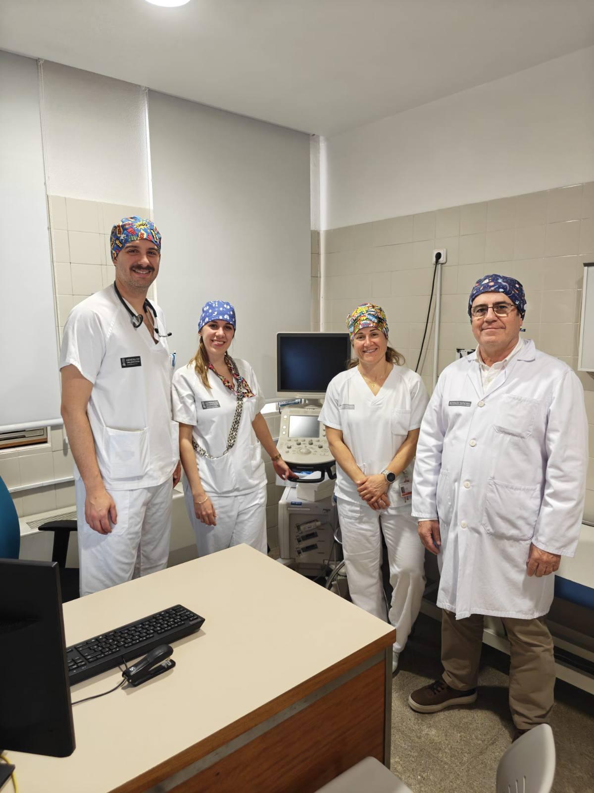 El equipo de Endocrinología del Hospital de Elda.