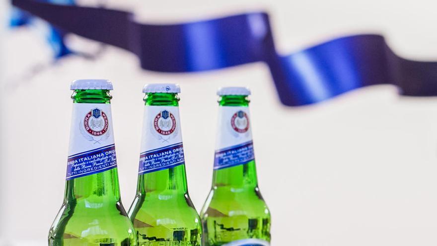 Uno de los productos de la firma italiana Peroni Nastro Azzurro.