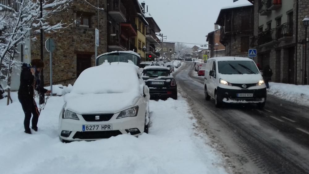 Nevada a la Cerdanya el 28 de gener