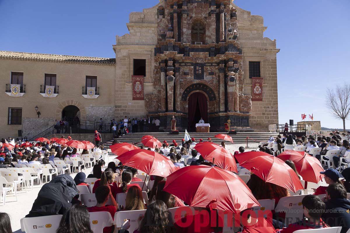 Peregrinación de alumnos de Religión de Secundaria y Bachillerato a Caravaca