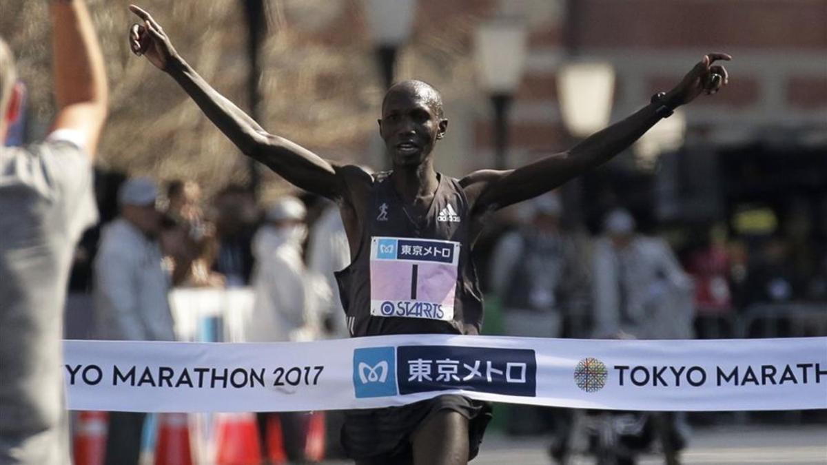 Wilson Kipsang se impuso en Tokio'2017