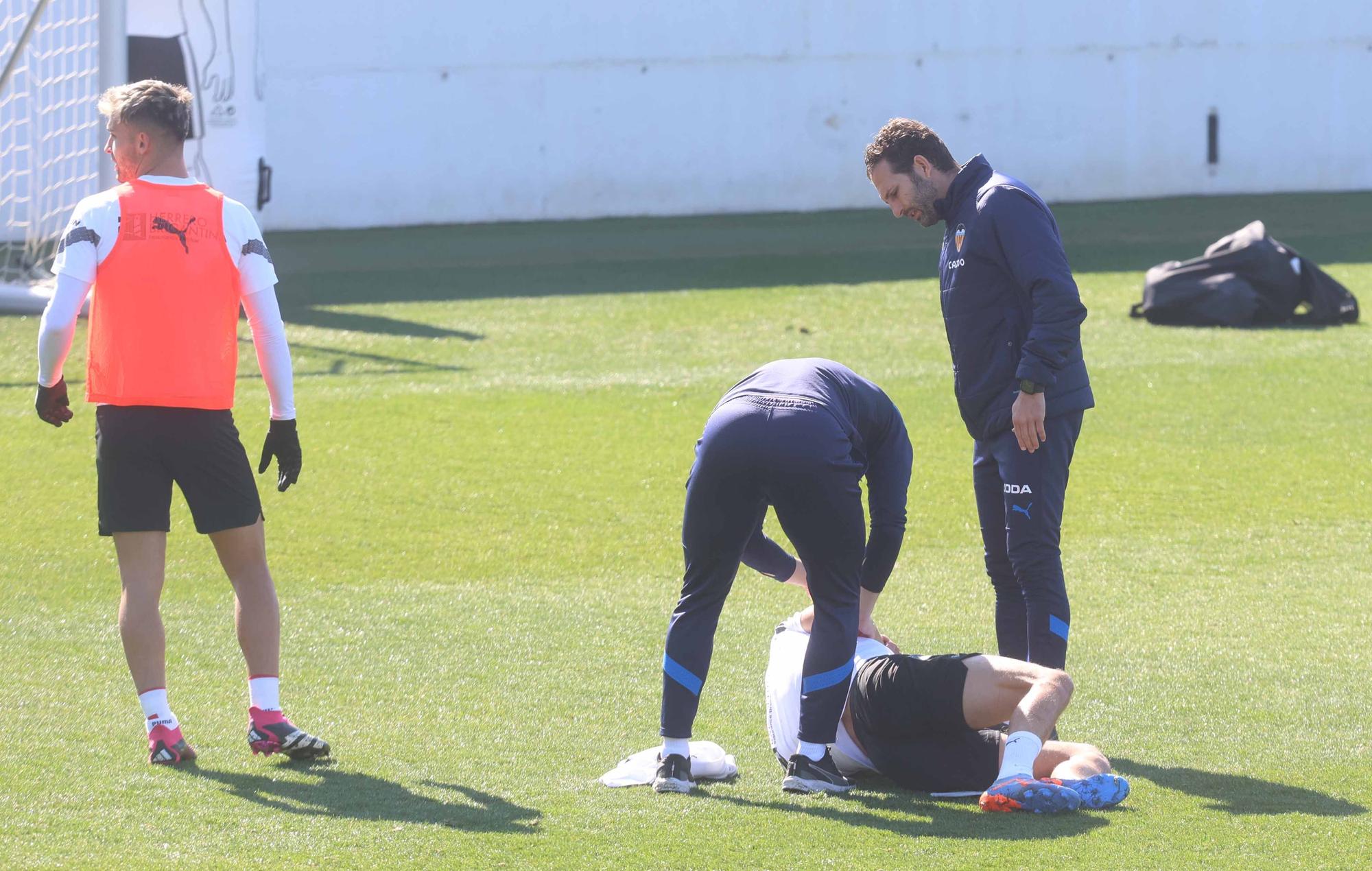 Así ha sido el entrenamiento del Valencia CF de este miércoles